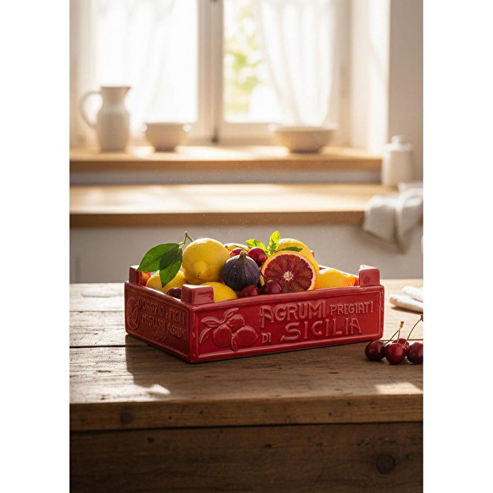 The Mia Dekoratif Aksesuar Kırmızı 27 Cm