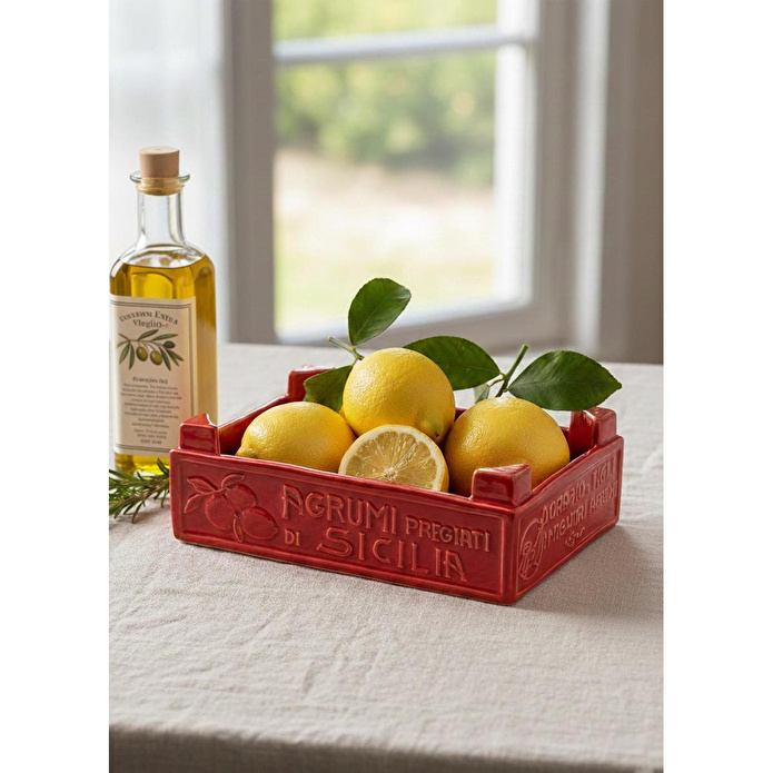 The Mia Dekoratif Aksesuar Kırmızı 27 Cm