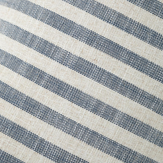 Mudo Home Sandra Çi̇zgi̇li̇ Kirlent Laci̇vert 30x50