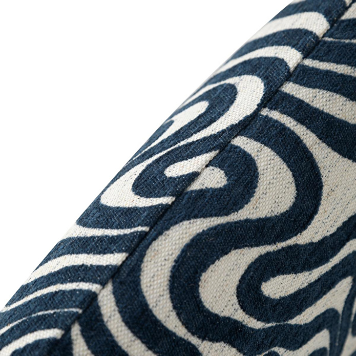 Mudo Home Ash Wave Kirlent Laci̇vert 50x50