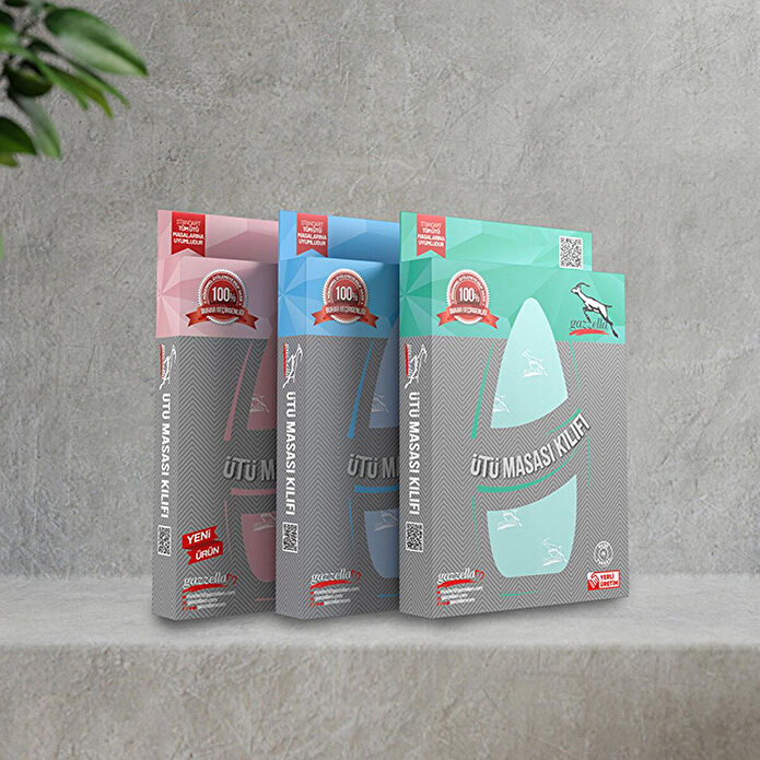 Gazzella Ütü Masası Yedek Kılıf Pudra