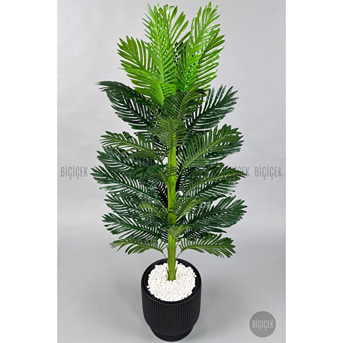 Biçiçek Yapay Areka Ağacı 160-180 Cm Siyahgala180cm