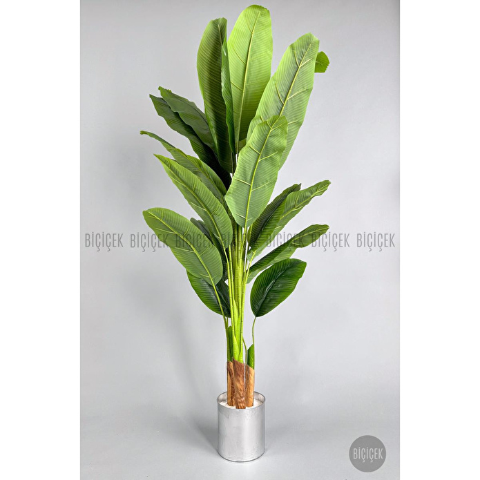 Biçiçek Yapay Muz Ağacı 185-220 Cm Çok Renkli