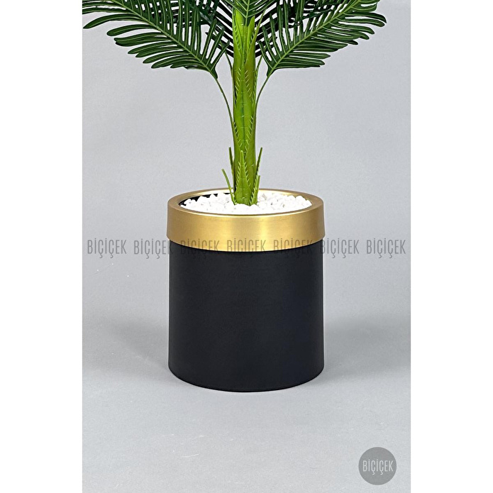 Biçiçek Yapay Areka Ağacı 160-180 Cm Siyahaltin170cm