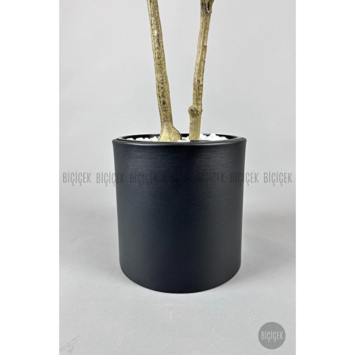 Biçiçek Yapay Manolya Ağacı 150-180cm Siyah