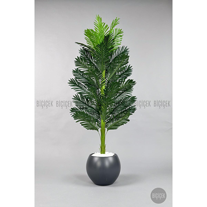 Biçiçek Yapay Areka Ağacı 160-180 Cm Griküre170cm