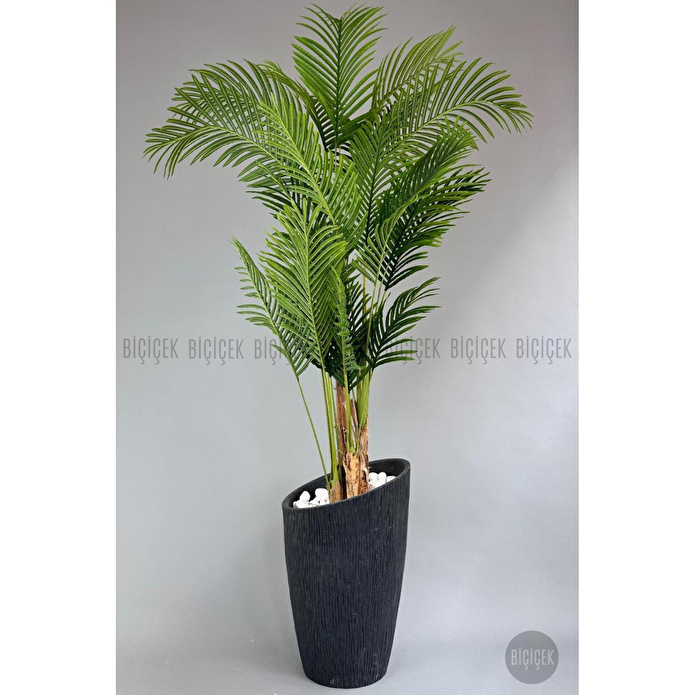 Biçiçek Yapay Areka Palmiyesi 250 Cm Lux Dış Mekan Saksıda 1