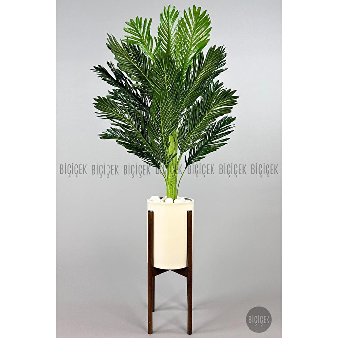 Biçiçek 150cm Areka Ağacı Ayaklı Metal Saksıda 1
