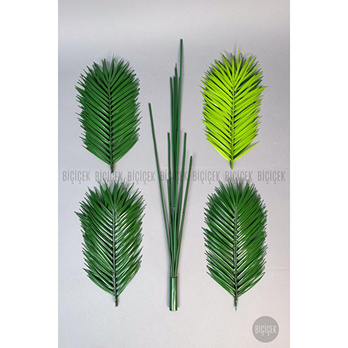 Biçiçek Areka Ağaci 24 Yaprakli 120-130 Cm Çok Renkli