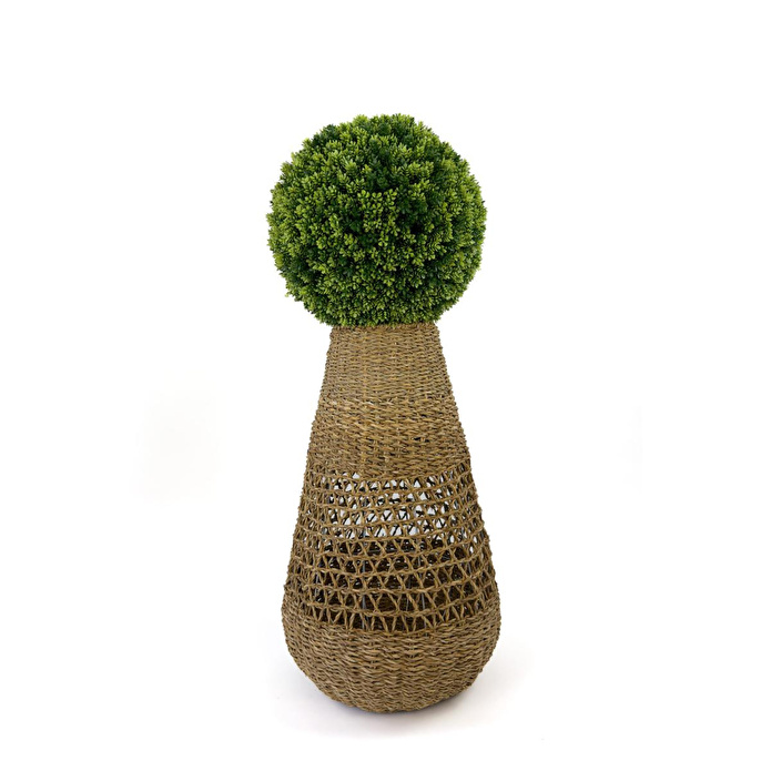 Biçiçek Luxury Şimşir Ağacı 110cm Hasır Saksıda Bohem4