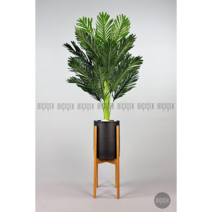 Biçiçek 150cm Areka Ağacı Ayaklı Metal Saksıda 5