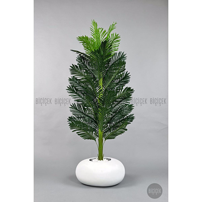Biçiçek Yapay Areka Ağacı 160-180 Cm Beyazfi̇ber170cm