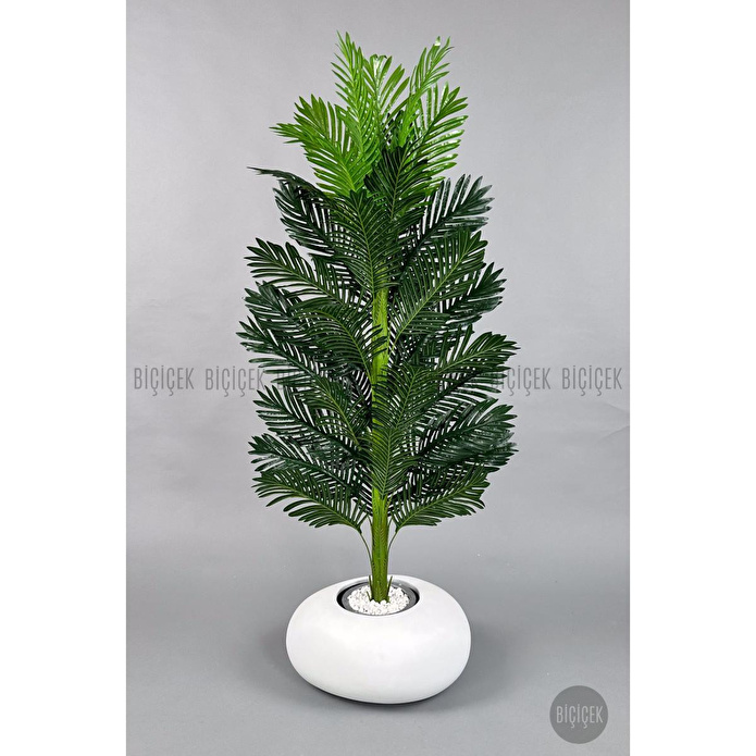 Biçiçek Yapay Areka Ağacı 160-180 Cm Beyazfi̇ber170cm