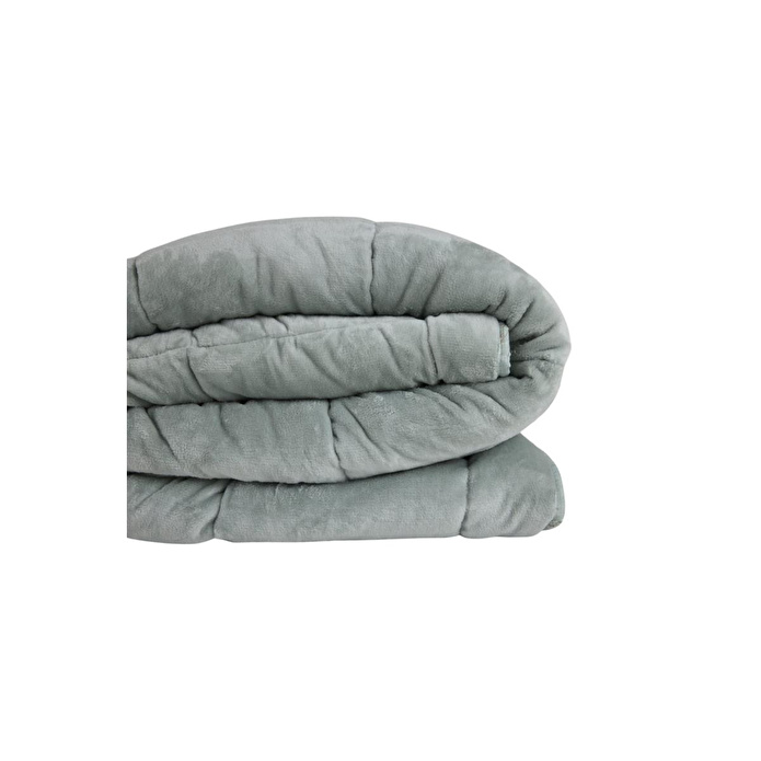 Othello Çift Kişilik Çift Taraflı Welsoft Comforter Yorgan Seti Yeşil 195x215 Cm - Dormio Soft Bloom Serisi