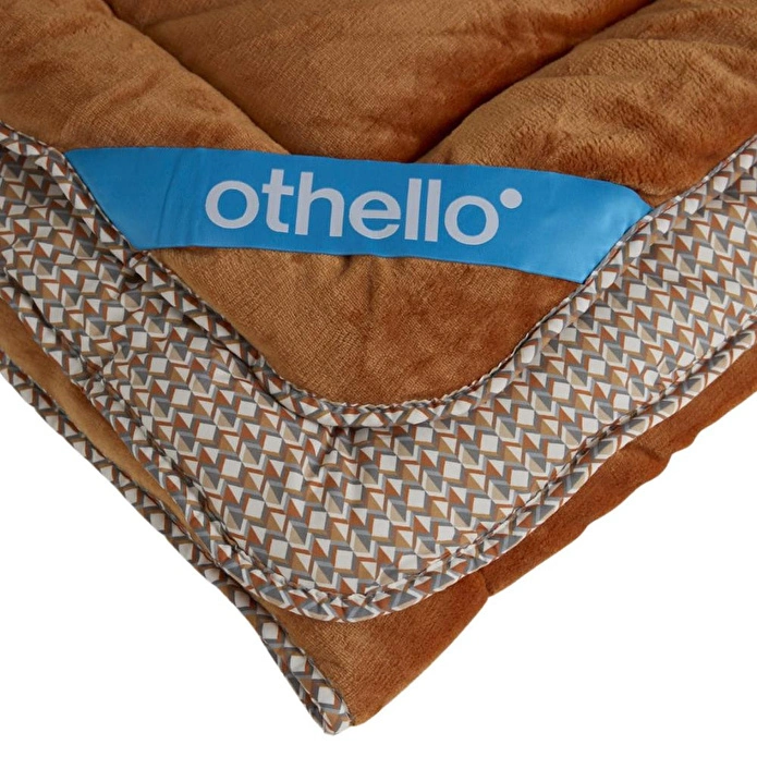 Othello Çift Kişilik Çift Taraflı Welsoft Comforter Yorgan Seti Orange 195x215 Cm - Dormio Soft Trigo Serisi