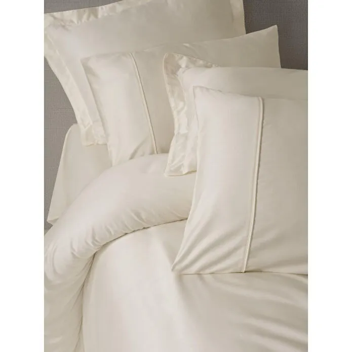 Cotton Box Silky Saten King Size Nevresim Takımı Ekru