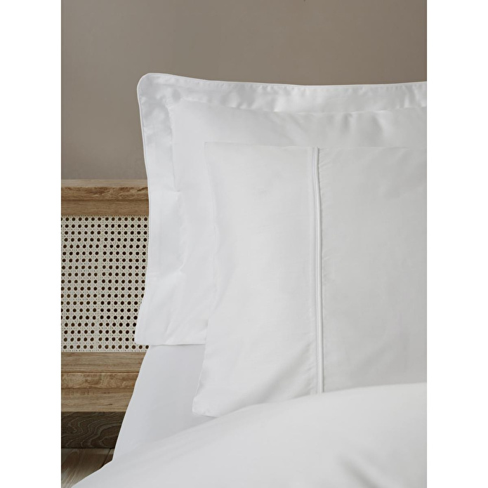 Cotton Box Silky Saten King Size Nevresim Takımı Beyaz