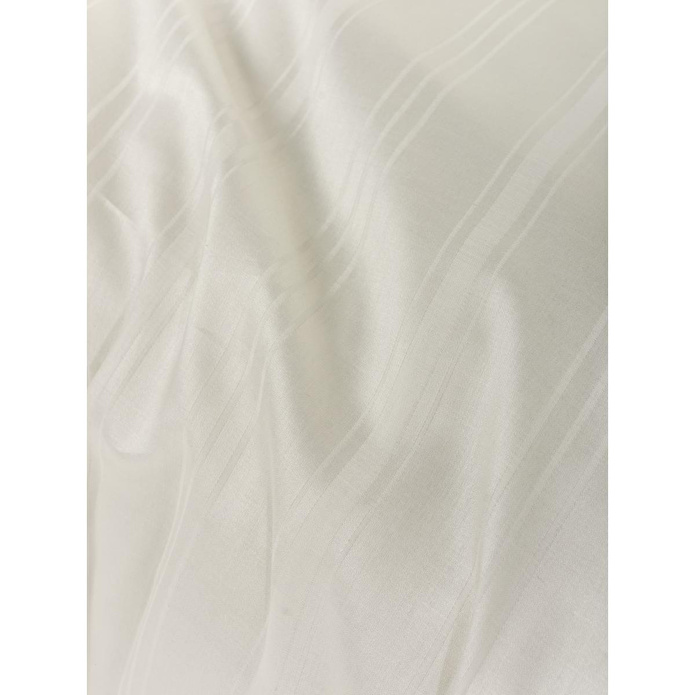Cotton Box Smart Bambu Saten Çift Kişilik Nevresim Takımı Stripe Ekru
