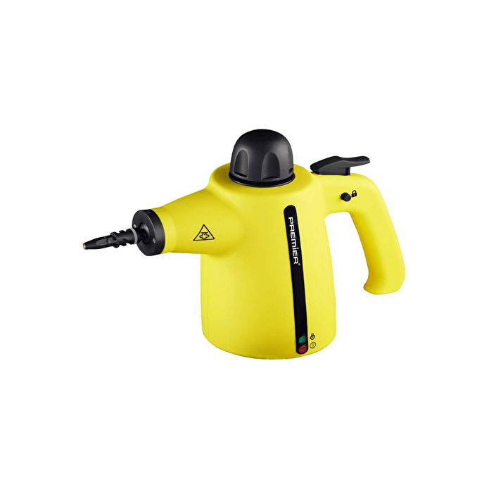 Premier PSC 138 Portatif 4 Bar Basınçlı Buharlı Temizleyici 1050w Yüksek Güç Ve Zengin Aksesuar Seti Sarı Renk