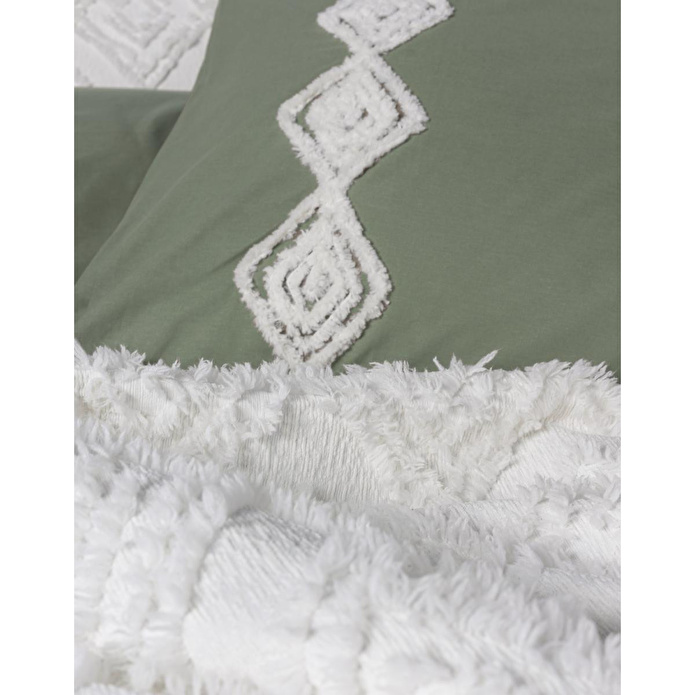 Cotton Box Limi Tek Kişilik Yatak Örtülü Nevresim Takımı Luke Krem