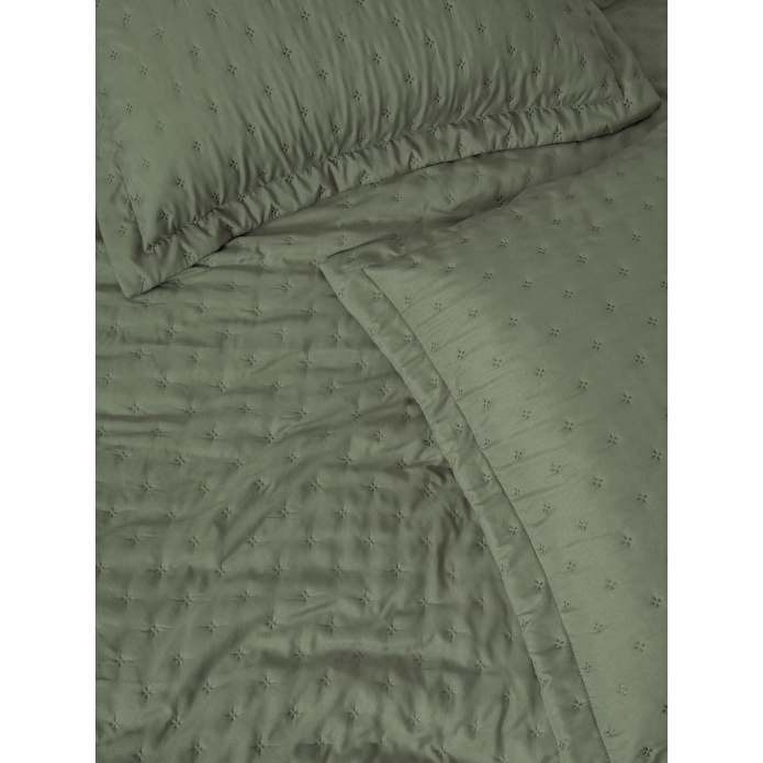 Cotton Box Serra Çift Kişilik Yatak Örtüsü Niva Adaçayı