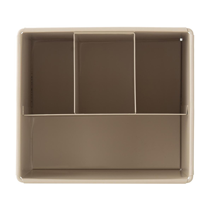 Mudo Home Roma Bölmeli̇ Düzenleyi̇ci̇ Mat Bej 19x16x13