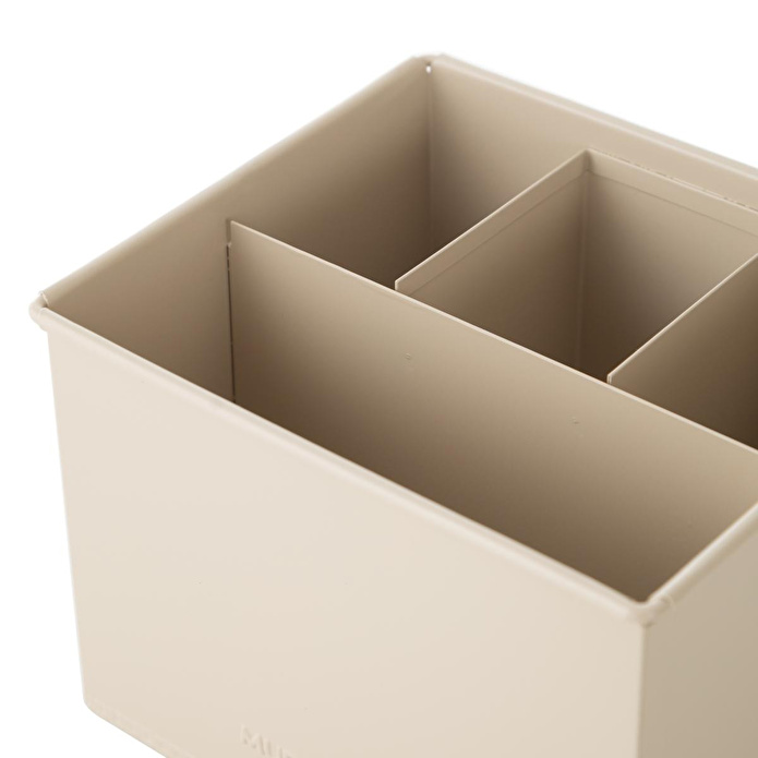 Mudo Home Roma Bölmeli̇ Düzenleyi̇ci̇ Mat Bej 19x16x13