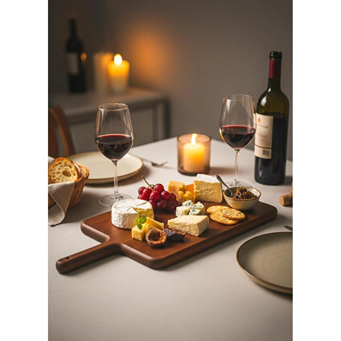 The Mia Natura Akasya Kesme Tahtası 40x20x2 Cm