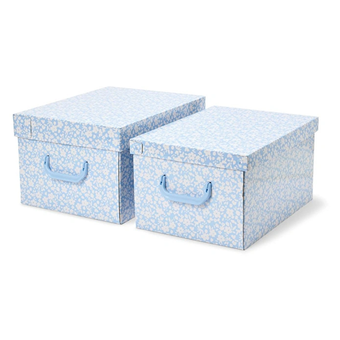 Tchibo 2 Adet Kapaklı Düzenleme Sandığı