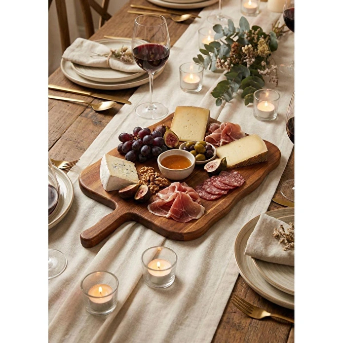 The Mia Natura Akasya Kesme Tahtası 46x27x2 Cm