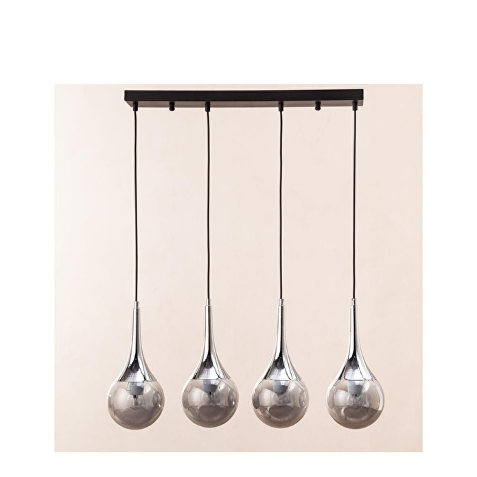 Mudo Home Sophie 4lü Füme Sirali Sarkit