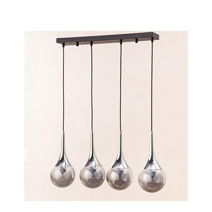 Mudo Home Sophie 4lü Füme Sirali Sarkit