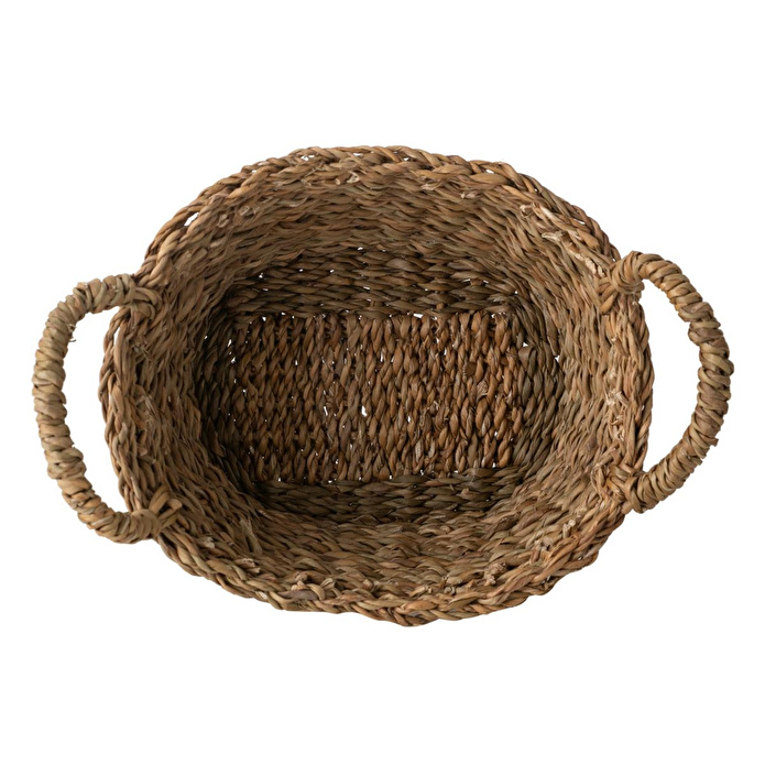 Mudo Home Kulplu Sepet Oval 28 Cm