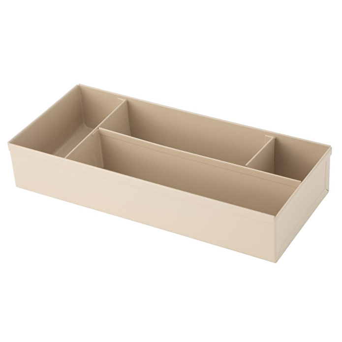 Mudo Home Roma Bölmeli̇ Düzenleyi̇ci̇ Mat Bej 27x11x5,5