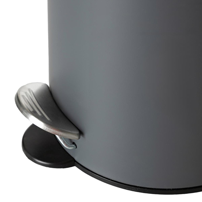 Mudo Home 5five Boho Çöp Kovasi Si̇yah 3 Lt