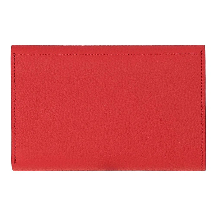 Bloominbag Arc Wallet Crimson Red Hakiki Deri Kartlıklı Manyetik Cüzdan