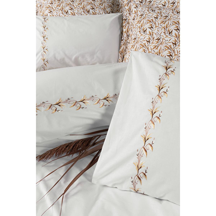 Cotton Box Majestic Çift Kişilik Nevresim Takımı Polite Tarçın