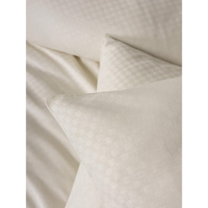 Cotton Box Plaid Ranforce Çift Kişilik Nevresim Takımı Krem