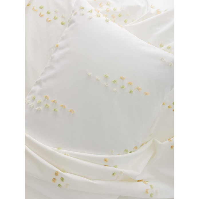 Cotton Box Twirly Çift Kişilik Nevresim Takımı Feya Bej