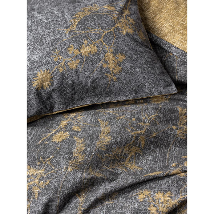 Cotton Box Dual Çift Kişilik Nevresim Takımı Yadawa Hardal