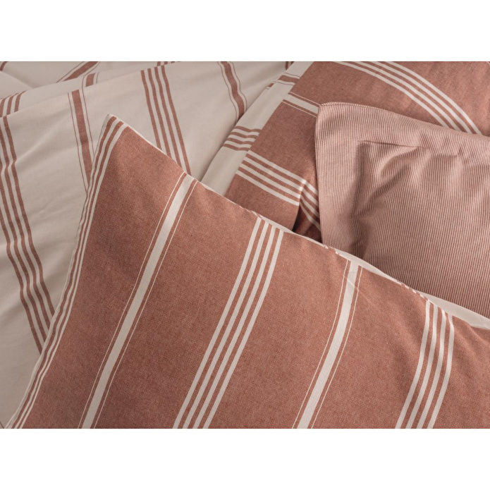 Cotton Box Smooth Çift Kişilik Nevresim Takımı Jamira Tarçın