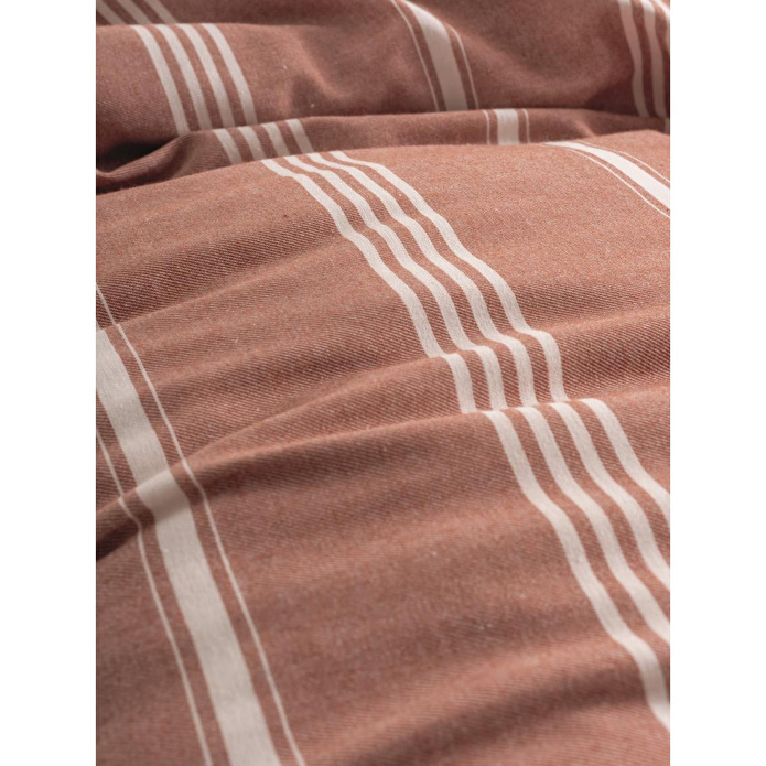 Cotton Box Smooth Çift Kişilik Nevresim Takımı Jamira Tarçın