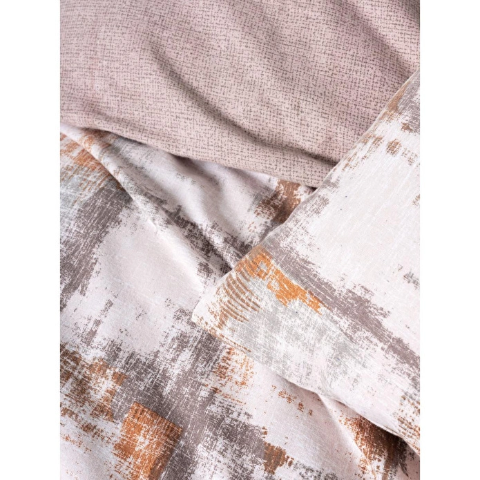 Cotton Box Flanel Tek Kişilik Nevresim Takımı Farida Kahve
