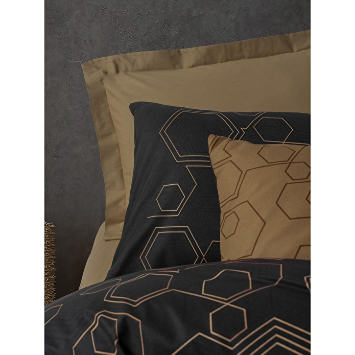 Cotton Box Dark Çift Kişilik Nevresim Takımı Dawn Bakır