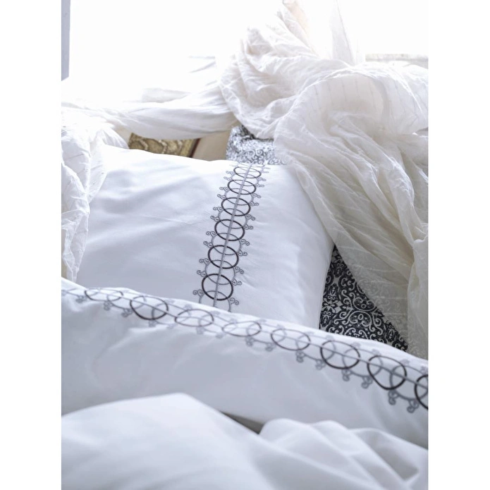 Cotton Box Majestic Çift Kişilik Nevresim Takımı - Paola Gri