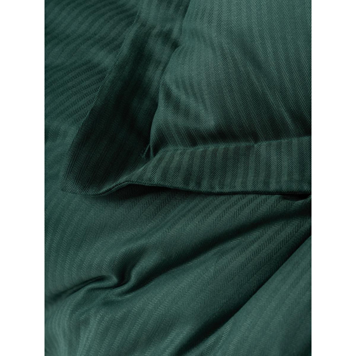 Cotton Box Tensel Craft Çift Kişilik Nevresim Takımı Petrol