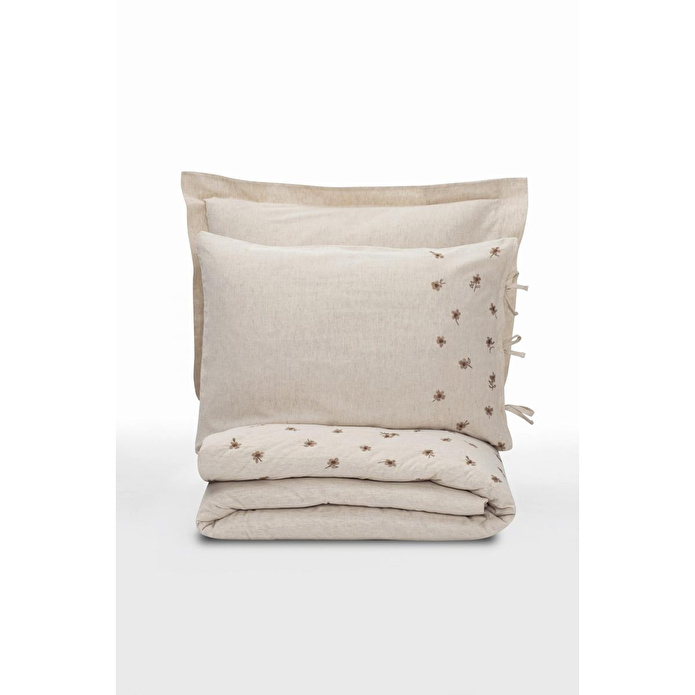 Cotton Box Cotton Keten Çift Kişilik Nevresim Takımı Arie