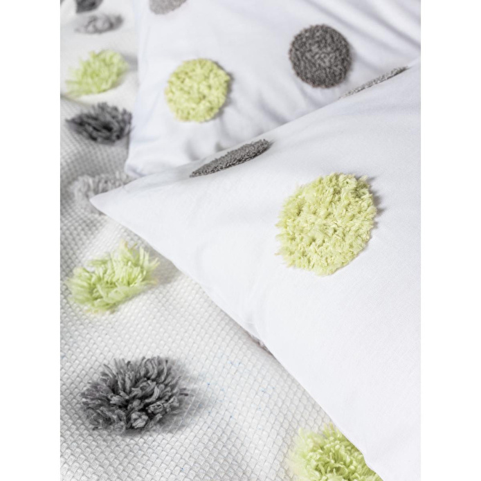 Cotton Box Bonny Çift Kişilik Pike Takımı Leroy Gri