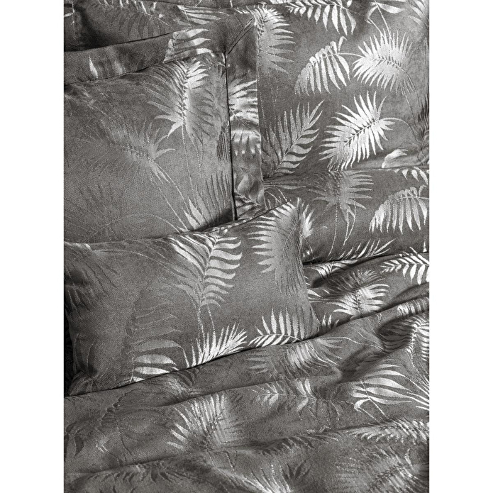 Cotton Box Smart Çift Kişilik Yatak Örtüsü Dafne Antrasit