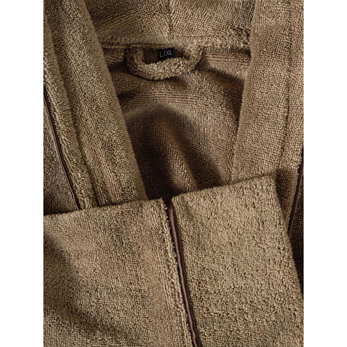 Cotton Box Exclusive Single Bornoz Seti Bej L/xl